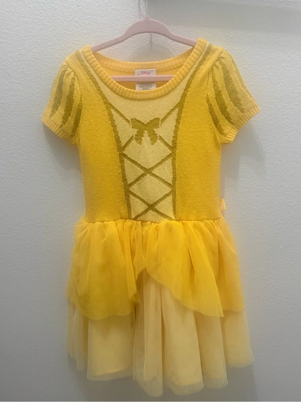 Set of 2 4T Ariel and Belle Dresses